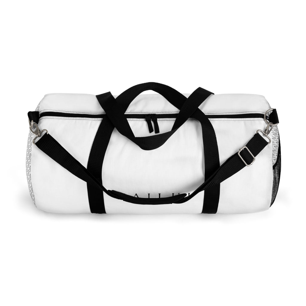 Infinity Mono Duffel Bag — Light Mode White