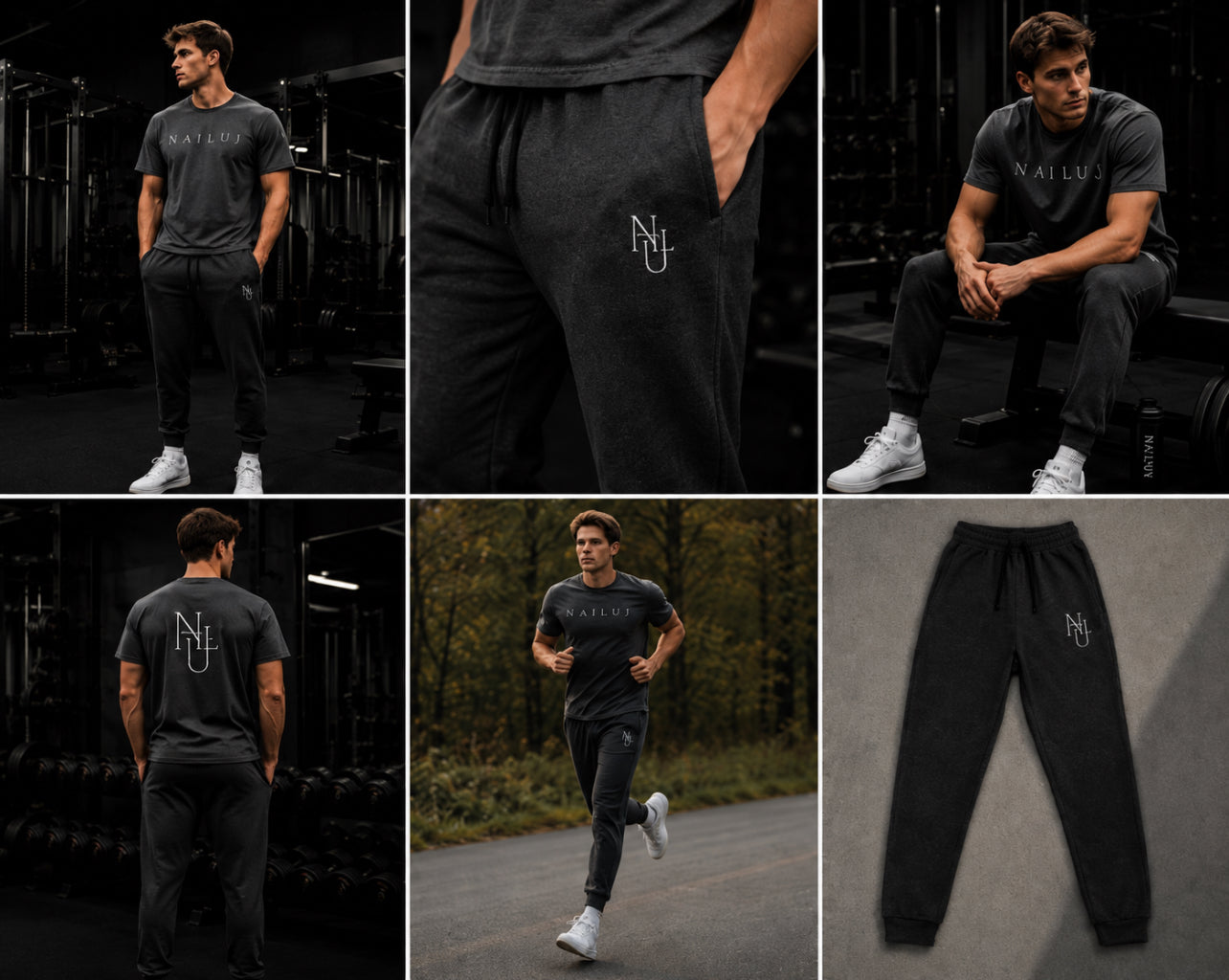 Genesis Dark Mode Mono Joggers