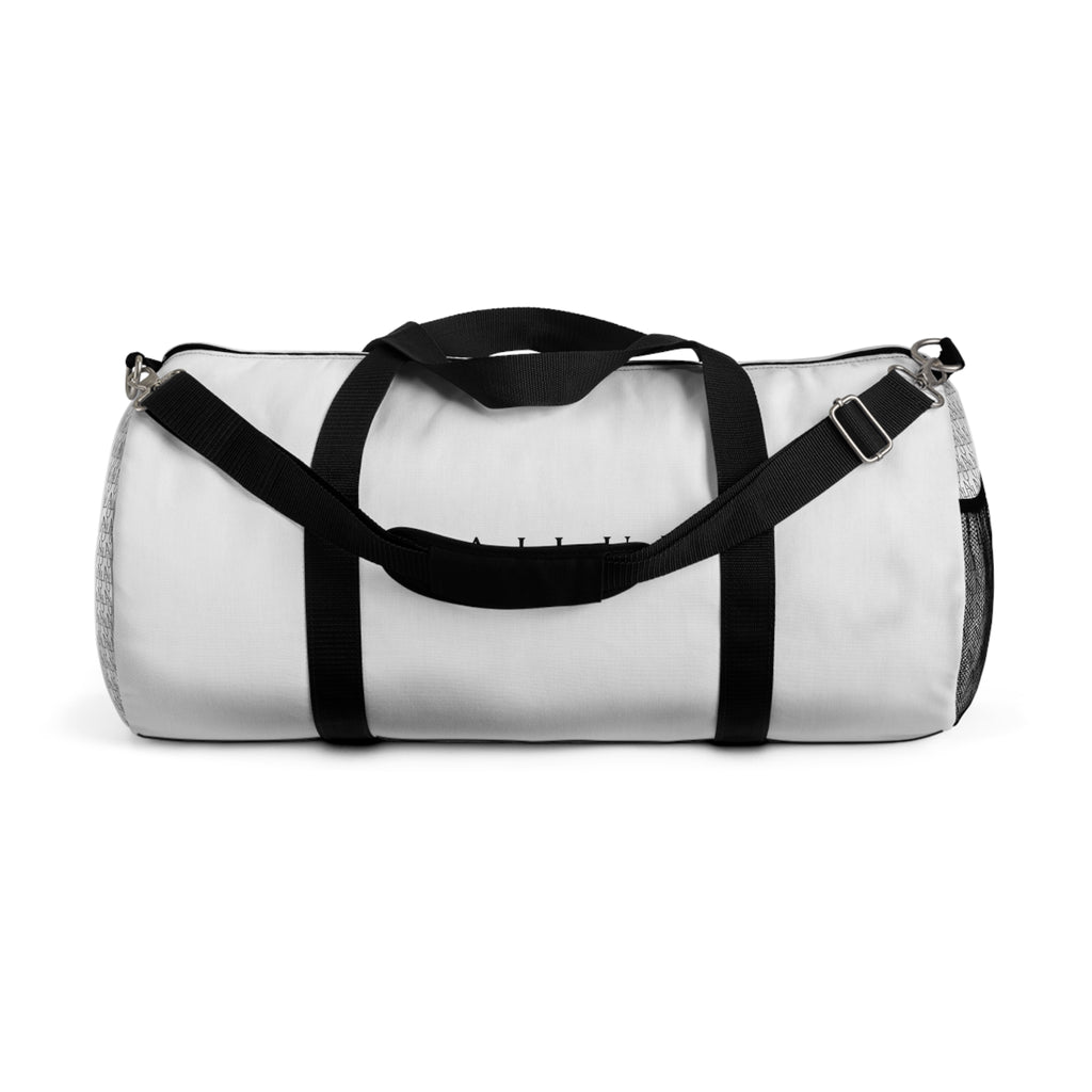 Infinity Mono Duffel Bag — Light Mode White
