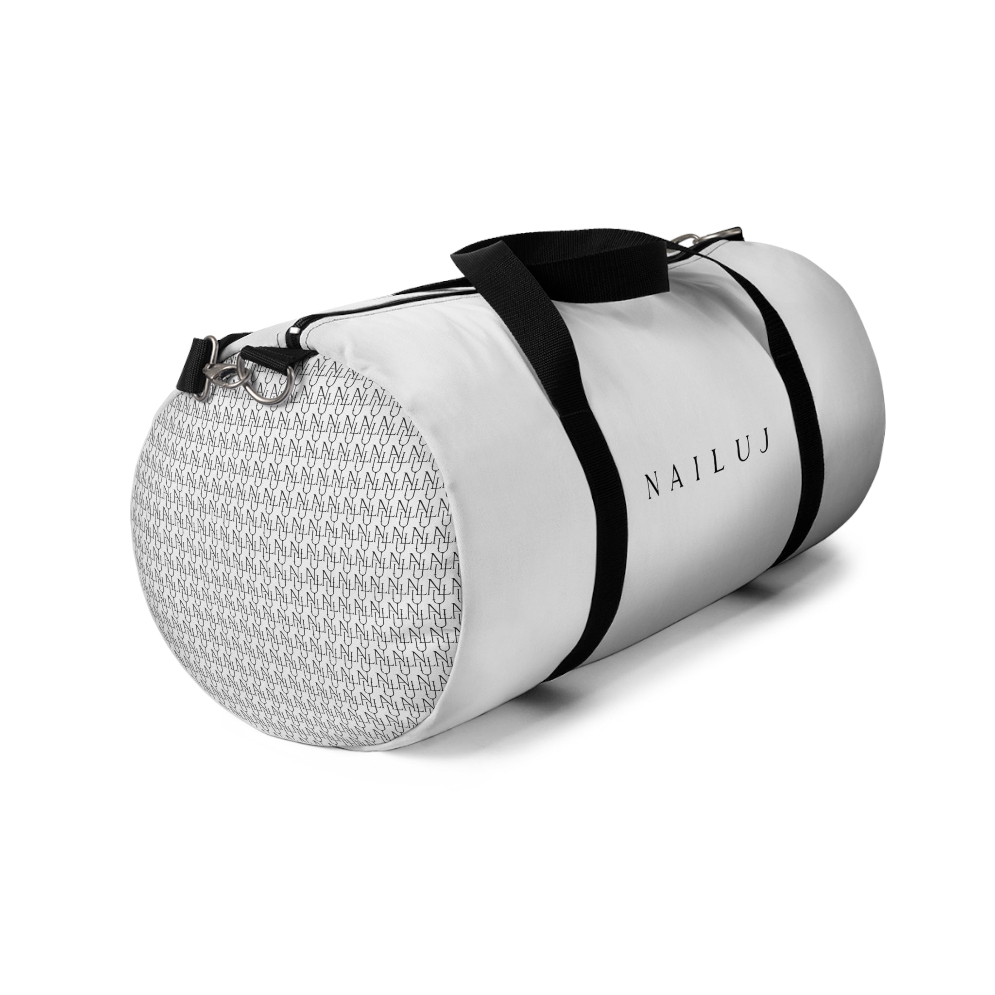 Infinity Mono Duffel Bag — Light Mode White