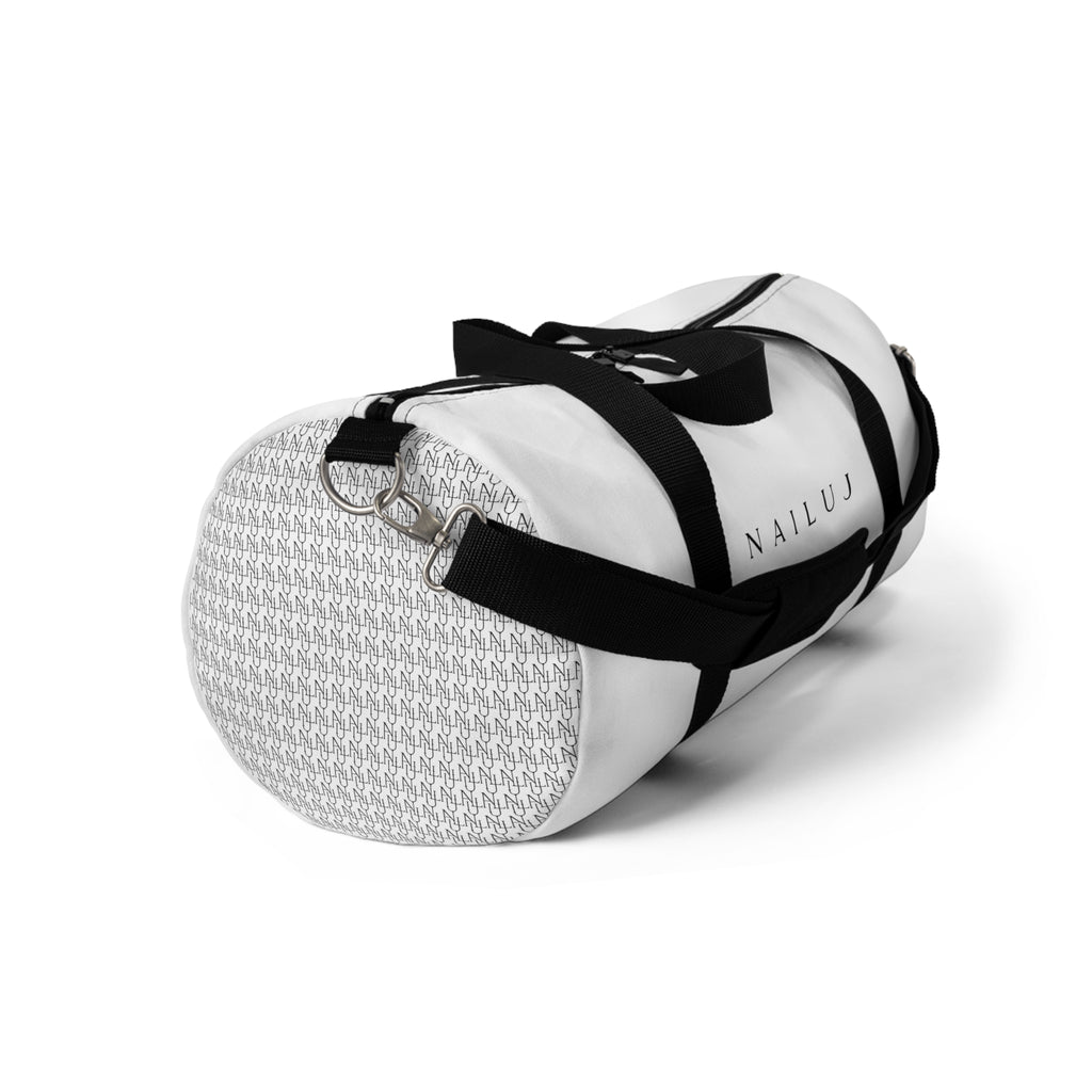 Infinity Mono Duffel Bag — Light Mode White