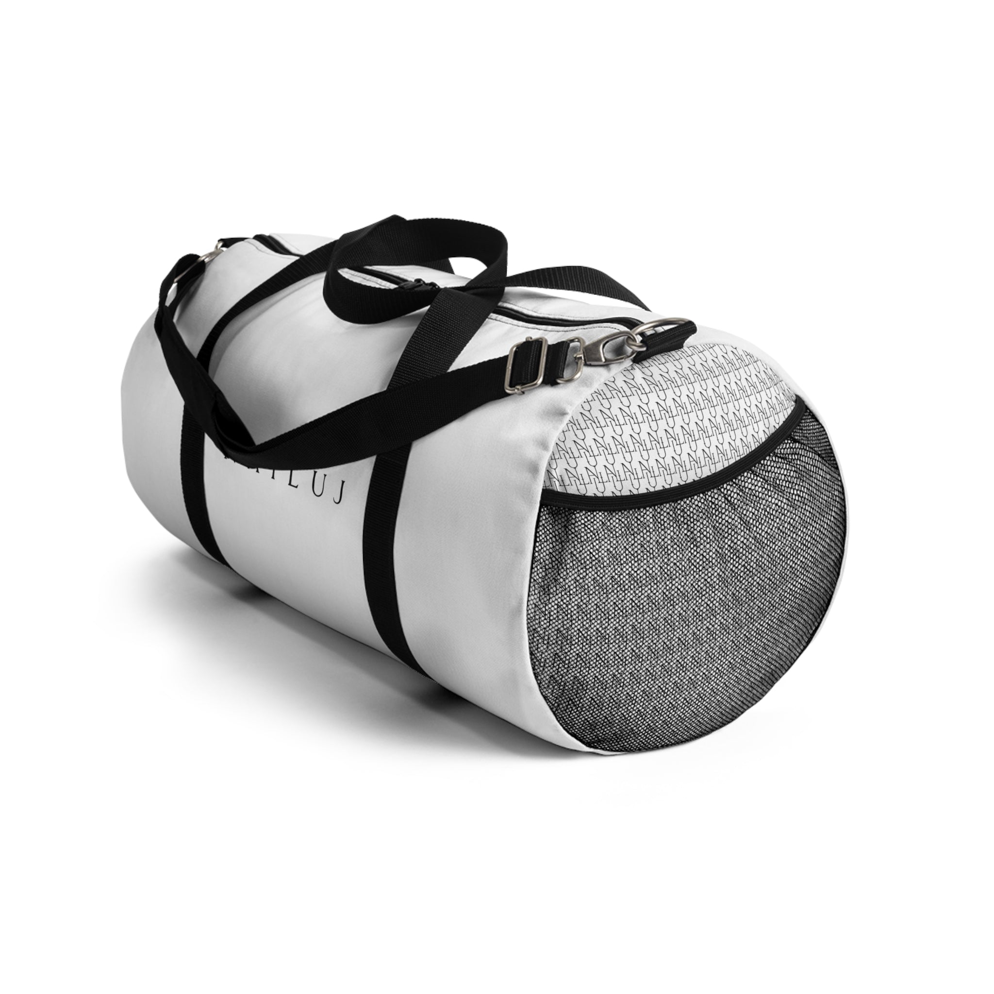 Infinity Mono Duffel Bag — Light Mode White