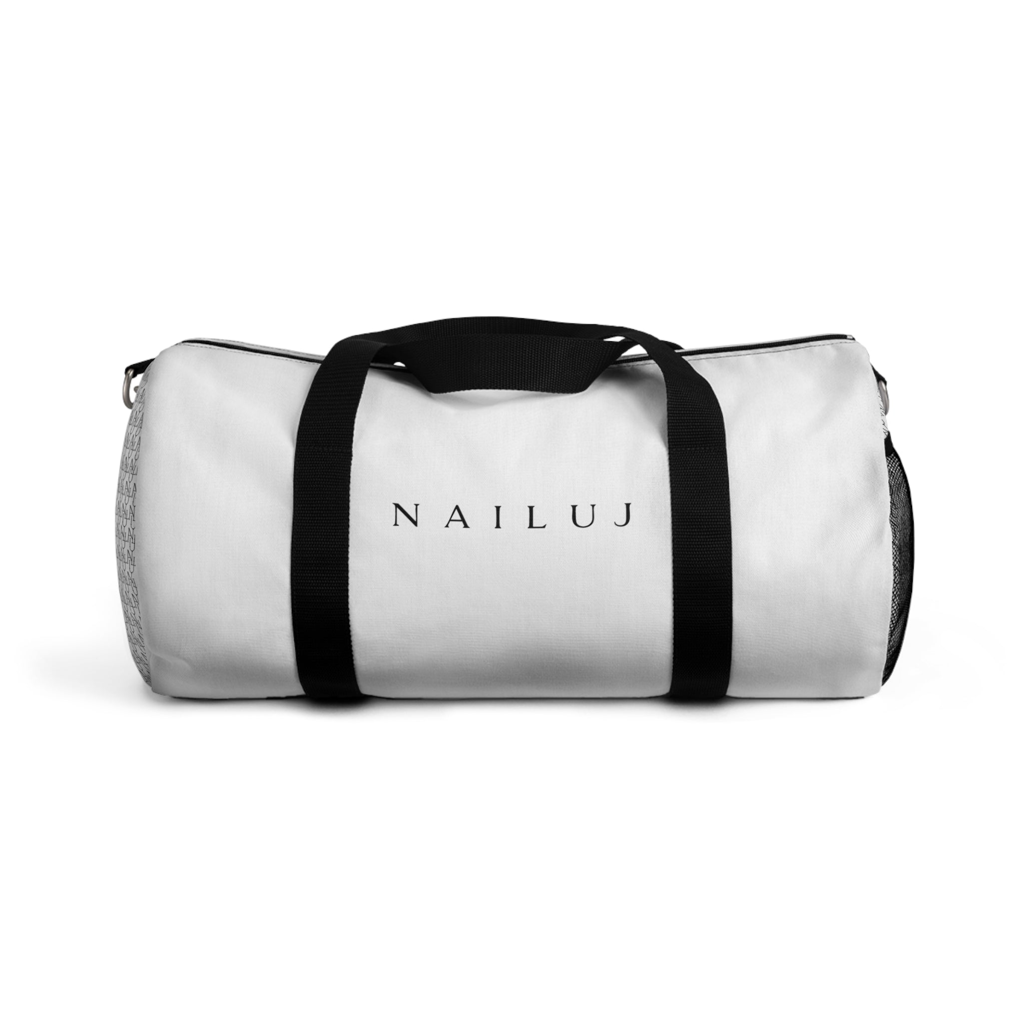 Infinity Mono Duffel Bag — Light Mode White